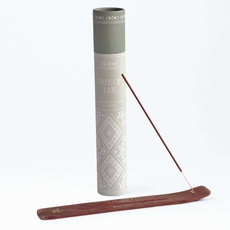 Estuche Inciensos Boho Árbol de la Vida