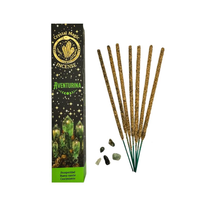 Incienso con Piedras de Aventurina