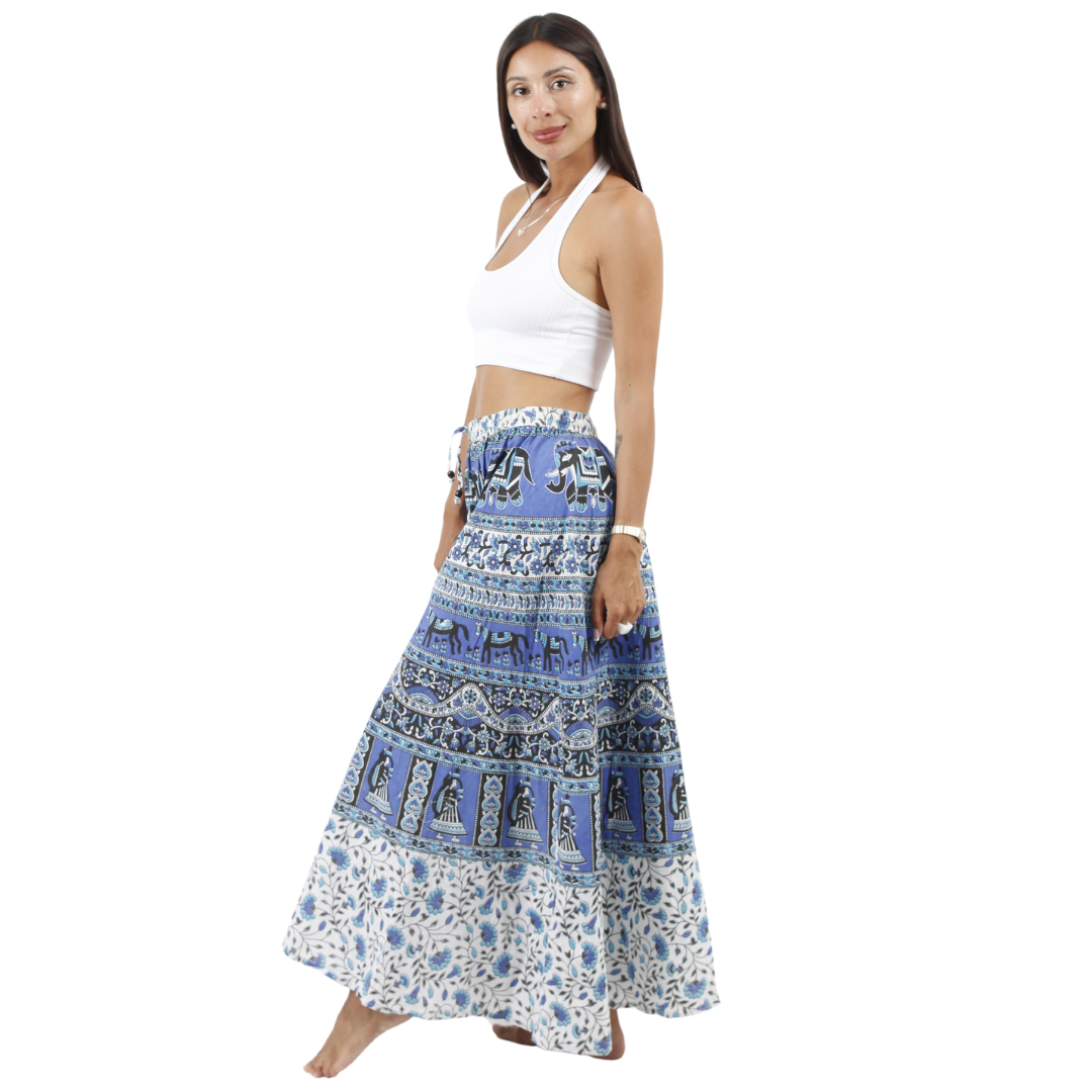 Pantalon Palazzo Aditi Azul