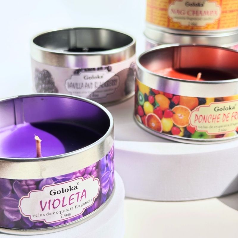 Pack 6 Velas Aromaticas