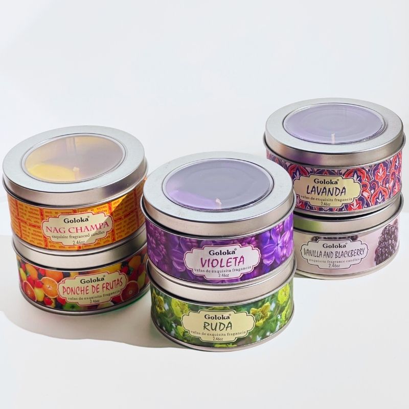 Pack 6 Velas Aromaticas