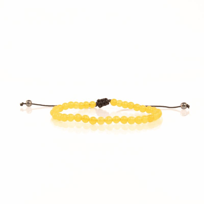 Pulsera Ajustable Aragonite 4mm
