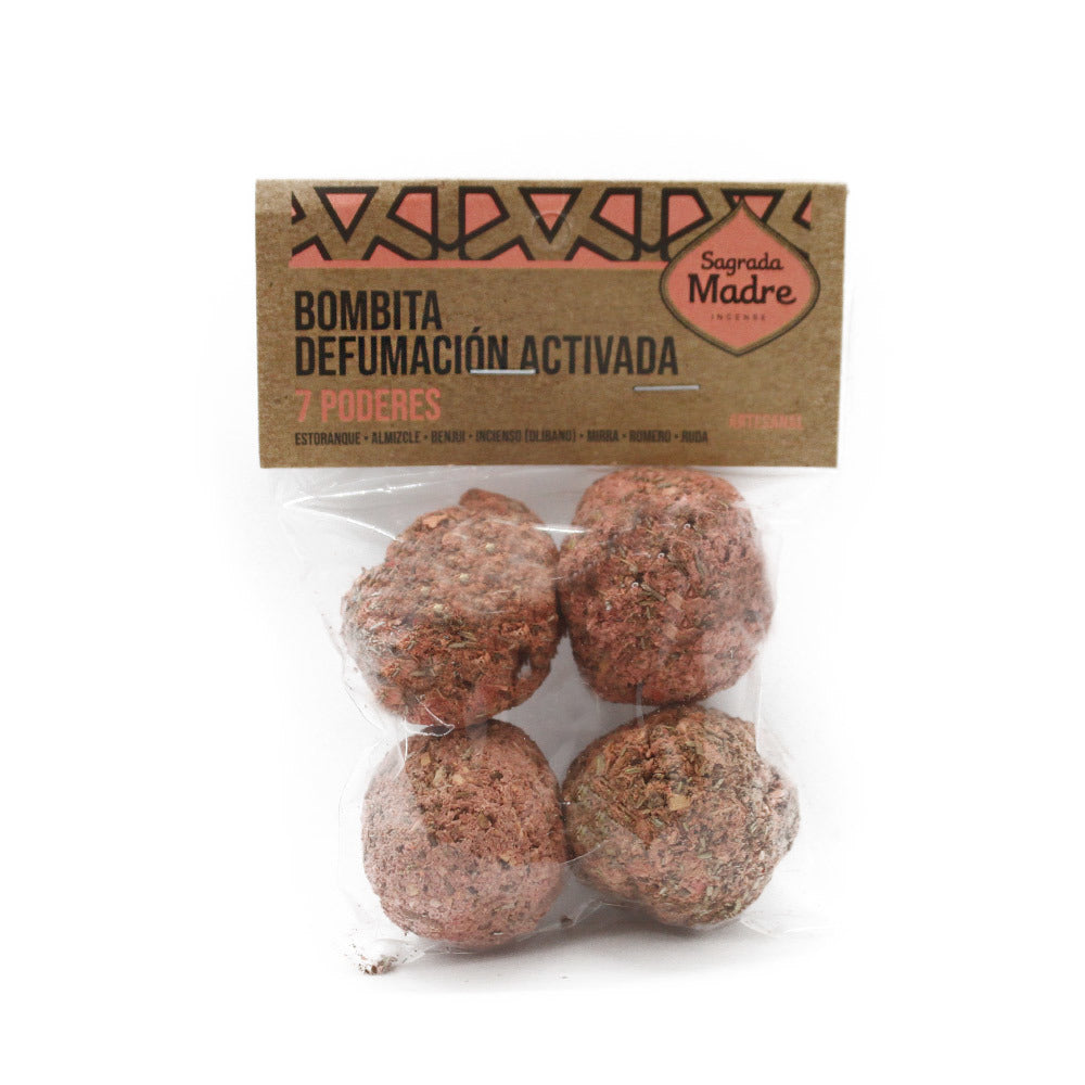 Bomba Sahumerios 7 Poderes Bolsa 4u