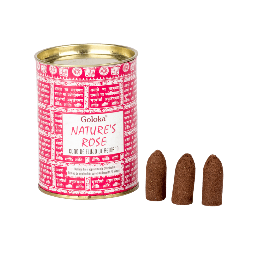 Incienso Cascada Nature's Rose 24Conos