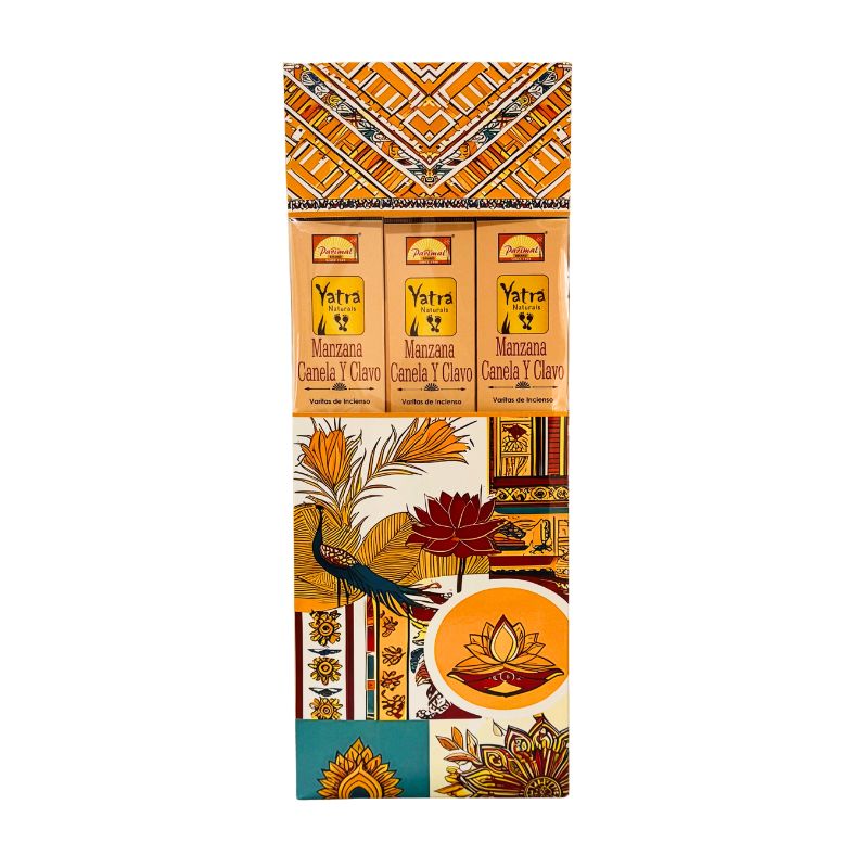 Incienso Jumbo Yatra Manzana Canela Clavo