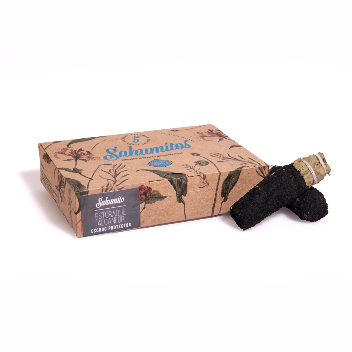 5 Sahumitos de Estoraque y Alcanfor