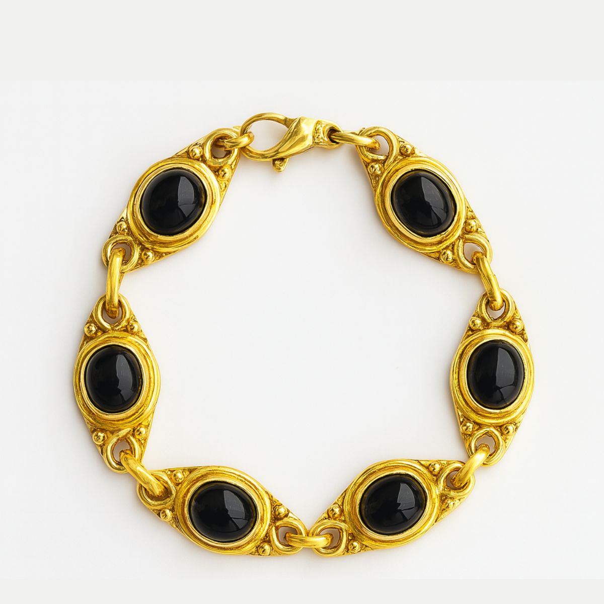 Pulsera Dorada Jolie Onix