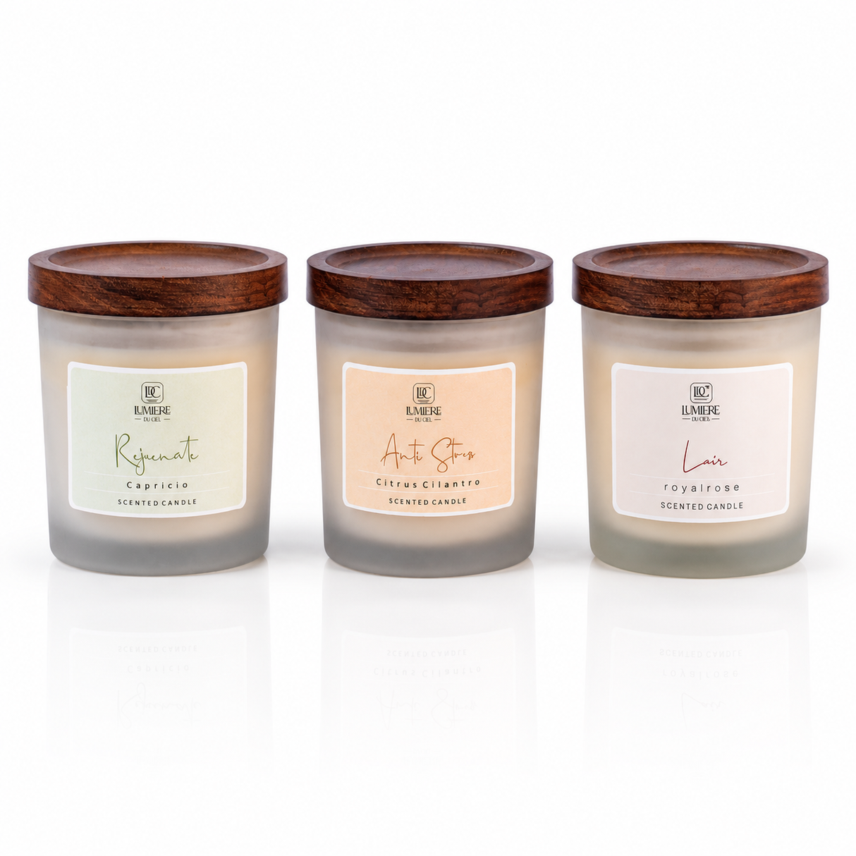 Pack 3 Velas Aromáticas