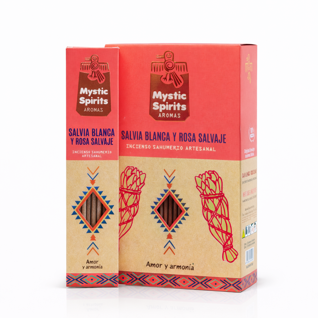Incienso Salvia Blanca + Rosa Salvaje