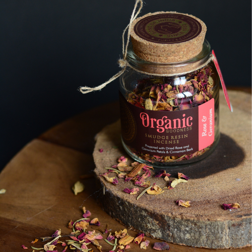 Resina Aromatica Rosa y Geranio