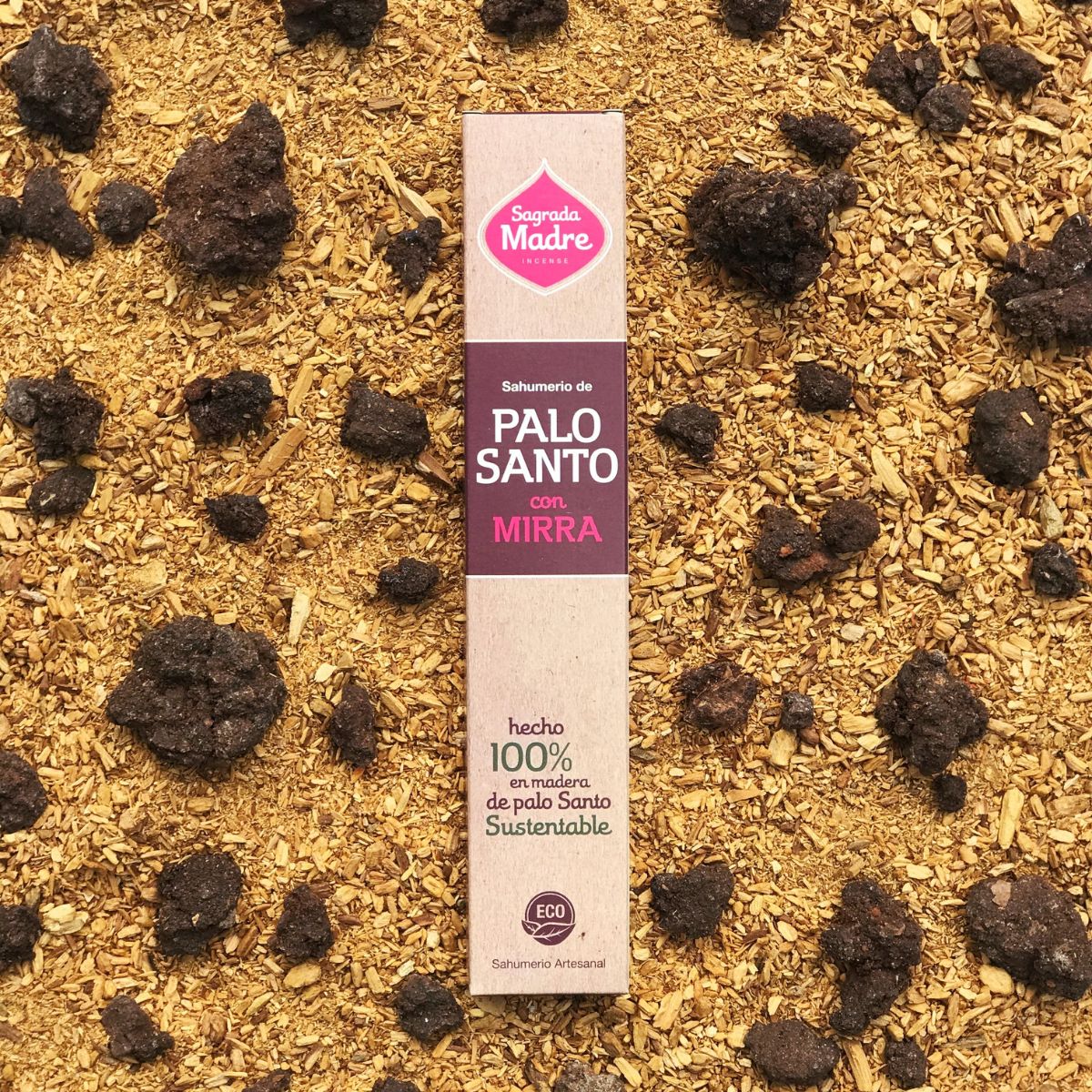 Sahumerio Palo Santo con Mirra