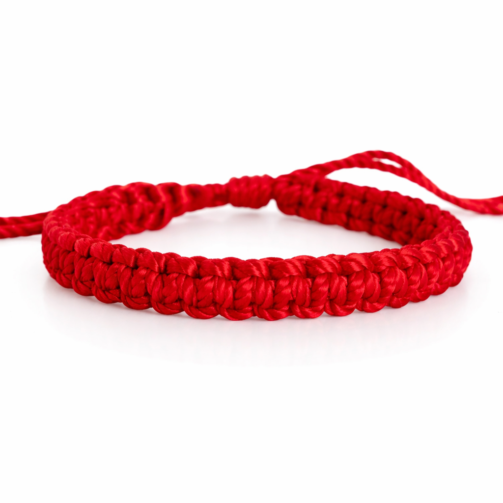 Pulsera Hilo Rojo Protección 8mm