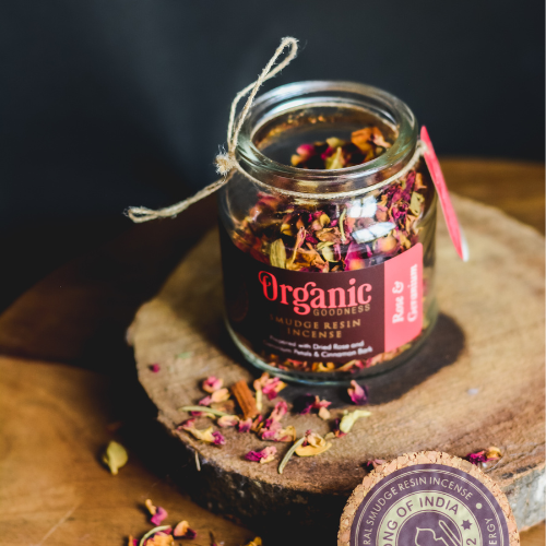 Resina Aromatica Rosa y Geranio