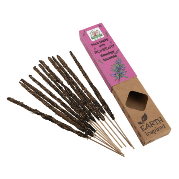 Incienso Orgánico Palo Santo con Romero