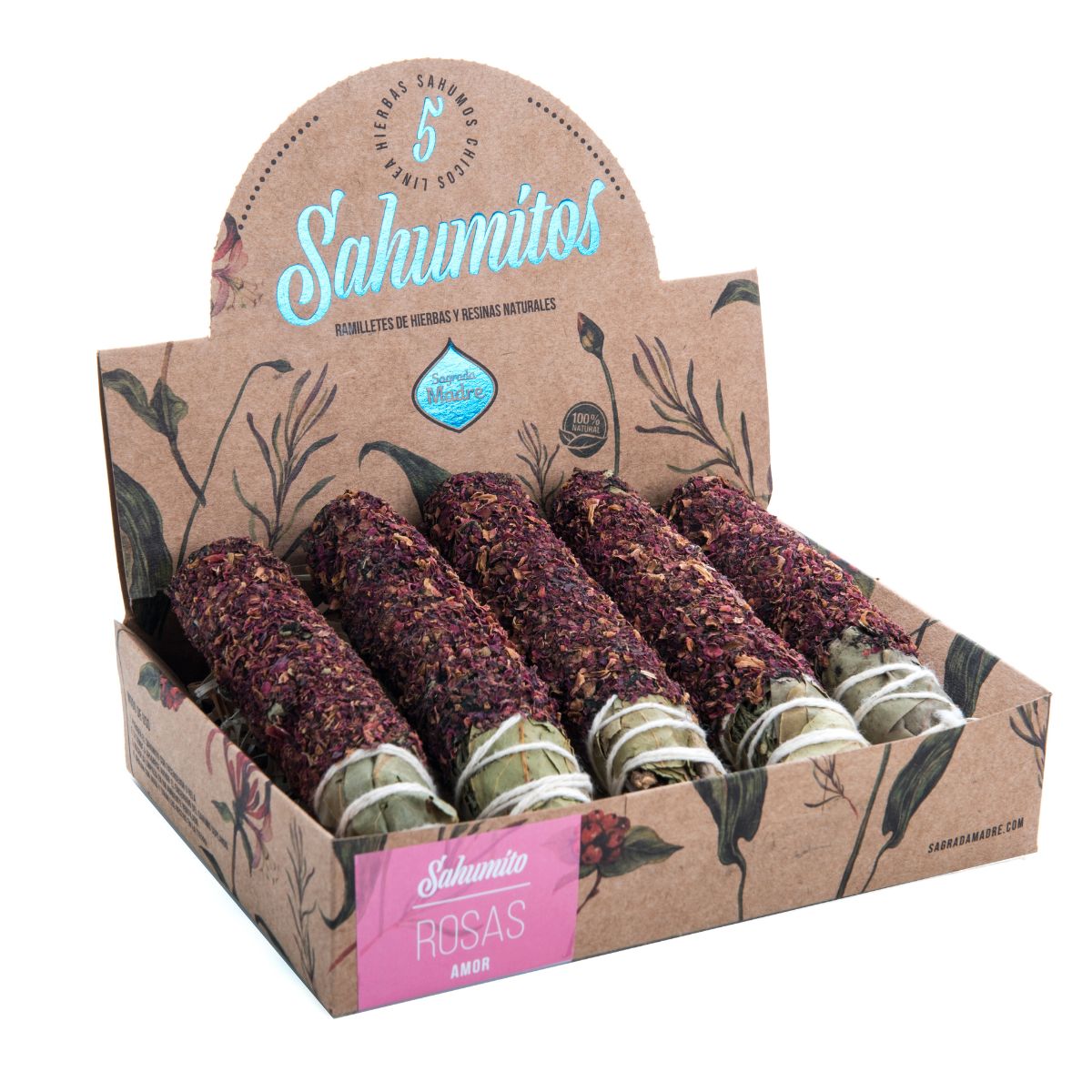 5 Sahumitos de Rosas