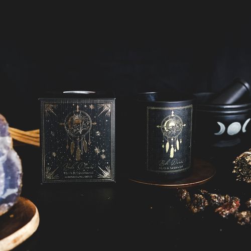 Vela Sueños Bohemios con Piedras 120g