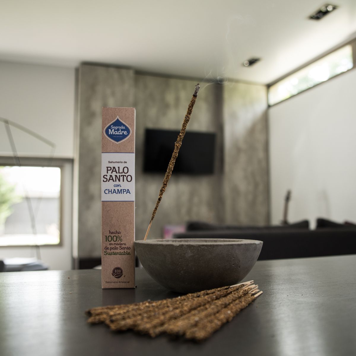 Sahumerio Palo Santo con Nag Champa