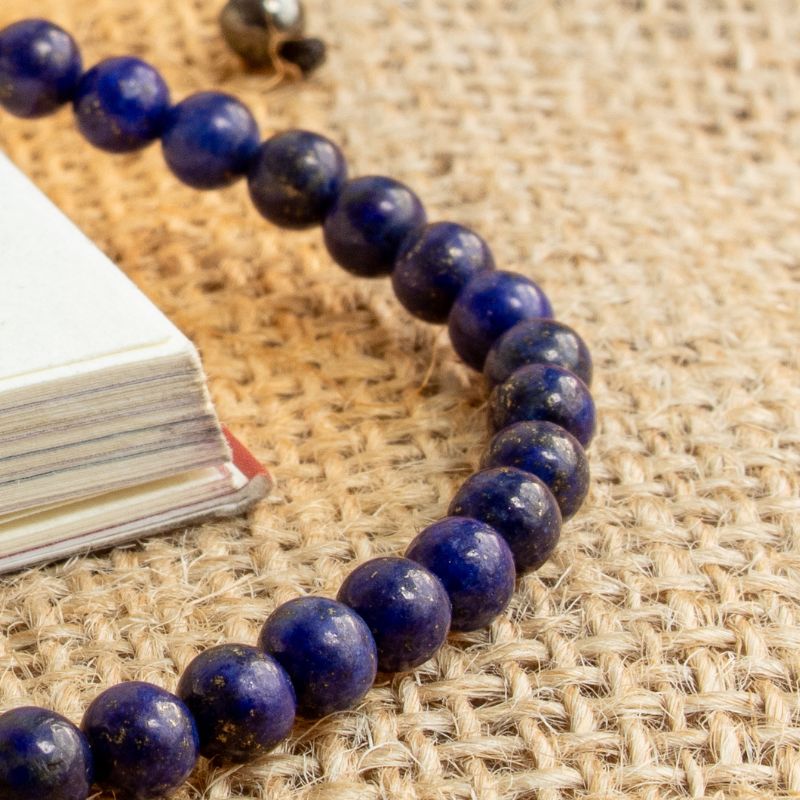 Pulsera Ajustable Lapislazuli 4mm