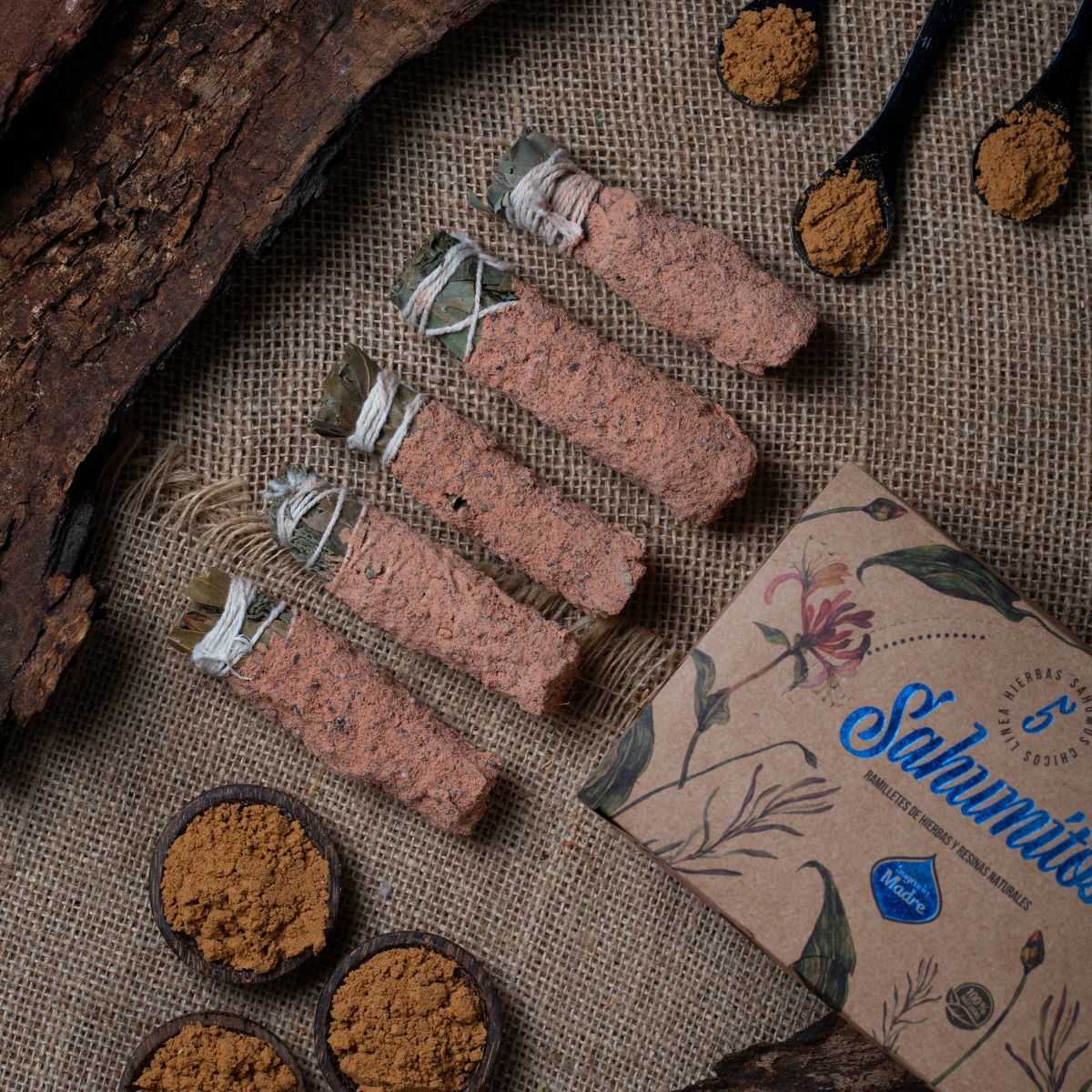 5 Sahumitos de Sándalo