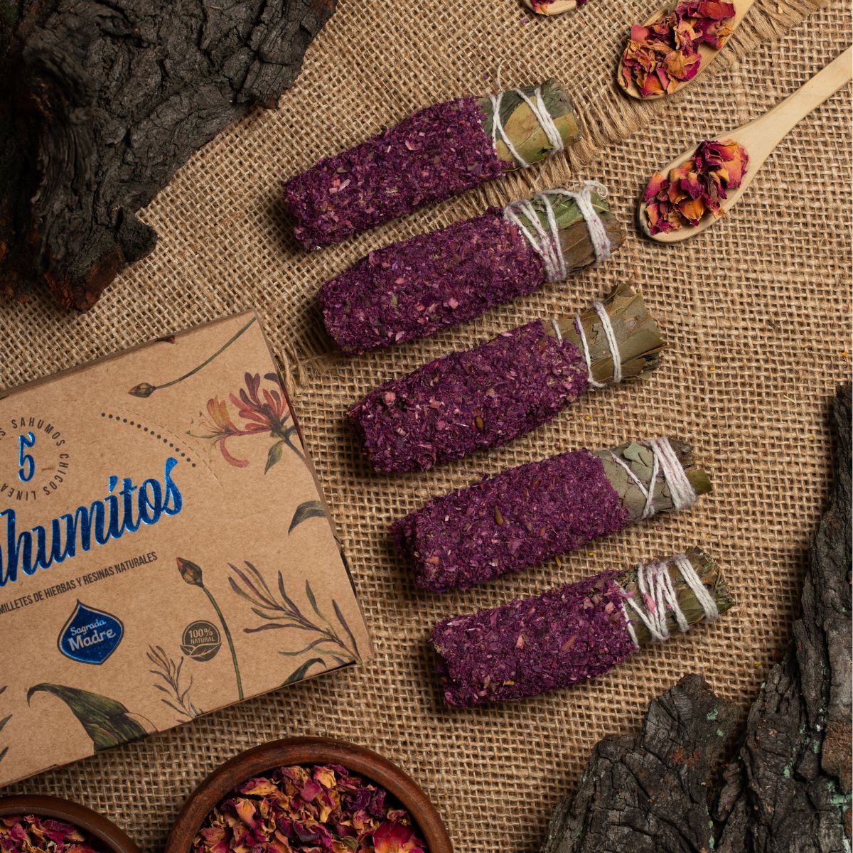 5 Sahumitos de Rosas