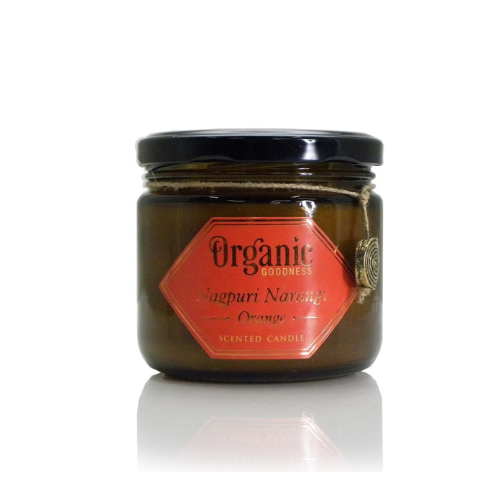 Vela de Soya Naranja