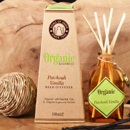 Difusor de Varilla Organic Goodness Pachulí y Vainilla