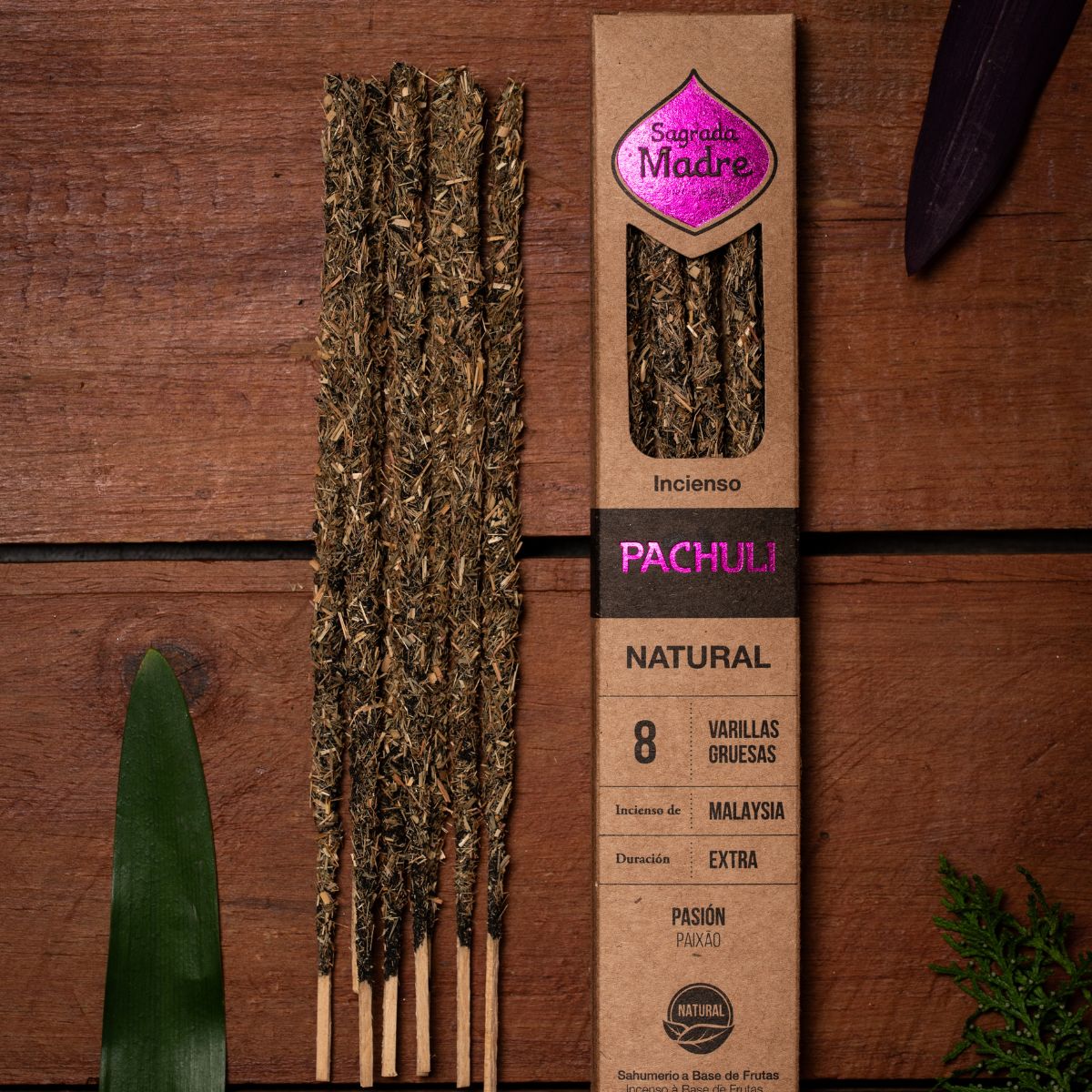 Sahumerio Pachuli Natural