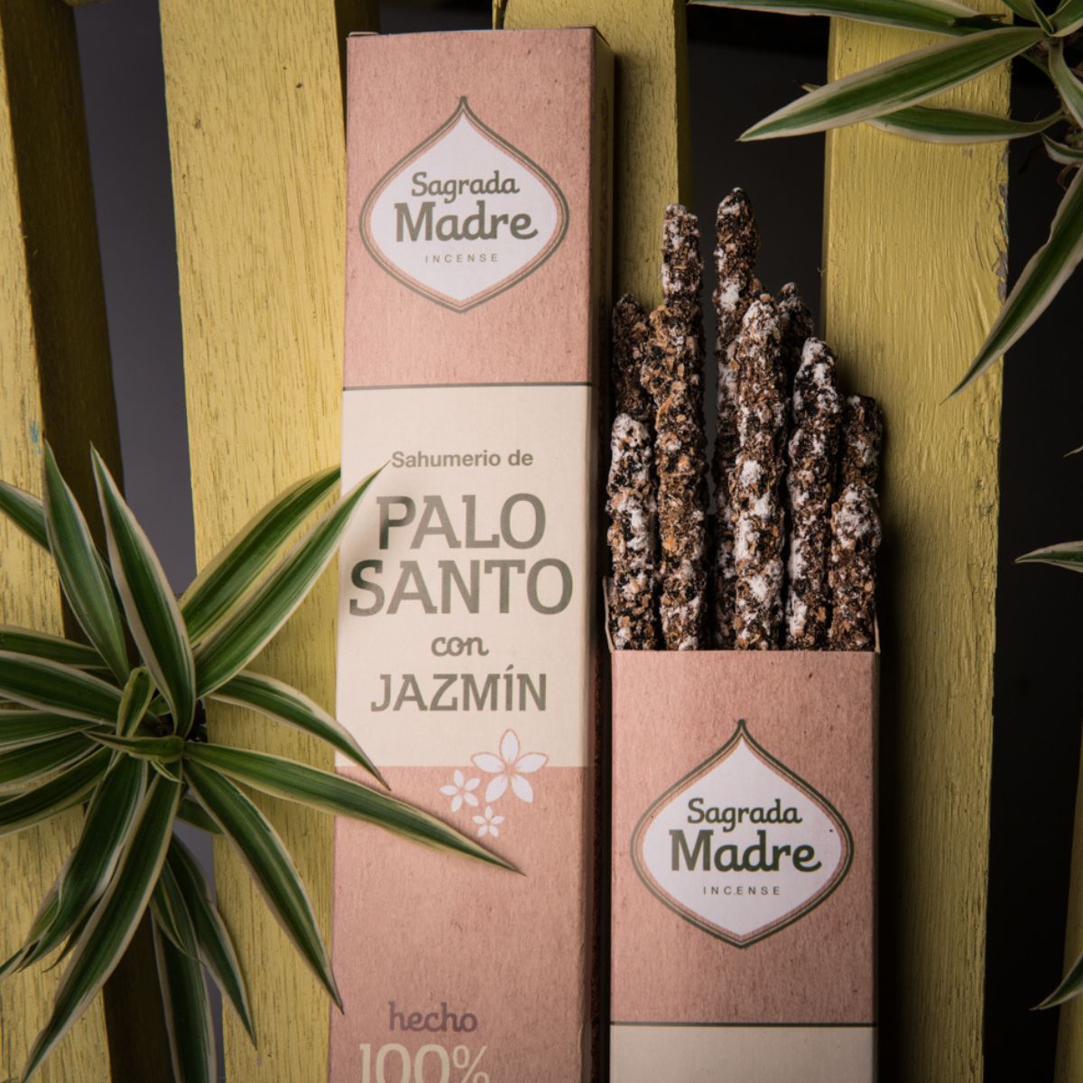 Sahumerio Palo Santo con Jazmin