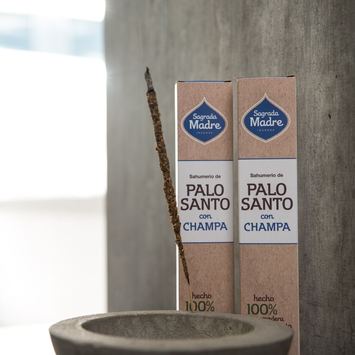 Sahumerio Palo Santo con Nag Champa