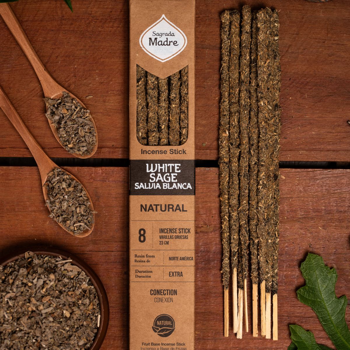 Sahumerio Salvia Blanca Natural