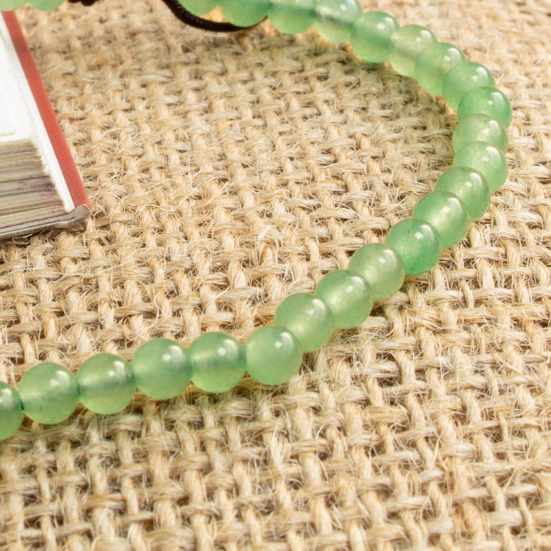 Pulsera Ajustable Jade 4mm
