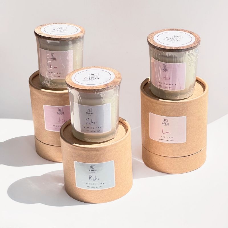 Pack 3 Velas Aromáticas