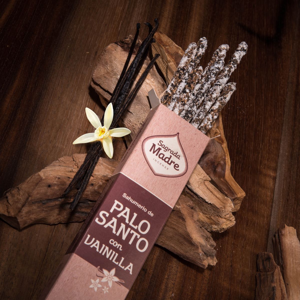 Sahumerio Palo Santo con Vainilla