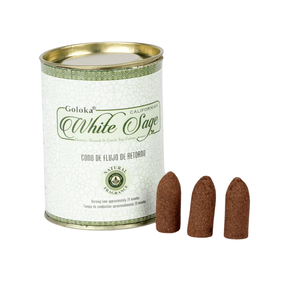 Incienso Cascada Salvia Blanca 24Conos