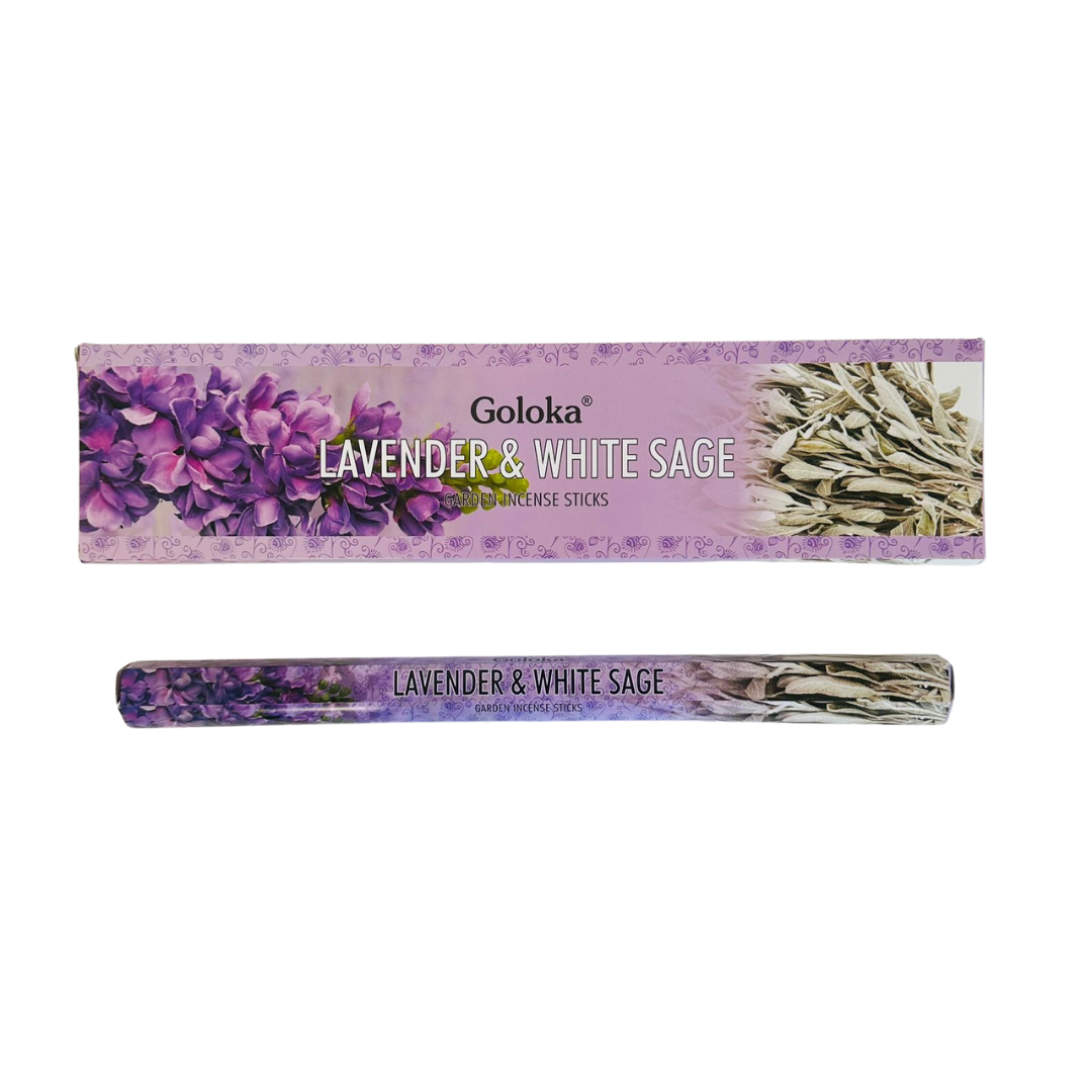 Incienso Jumbo Lavanda y Salvia Blanca