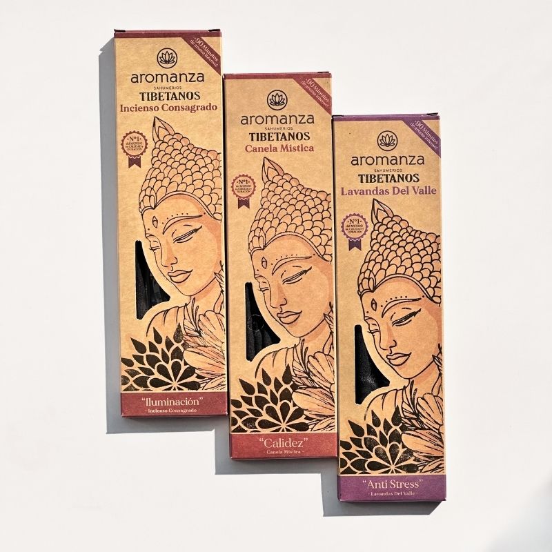 Pack 3 Sahumerio Tibetano