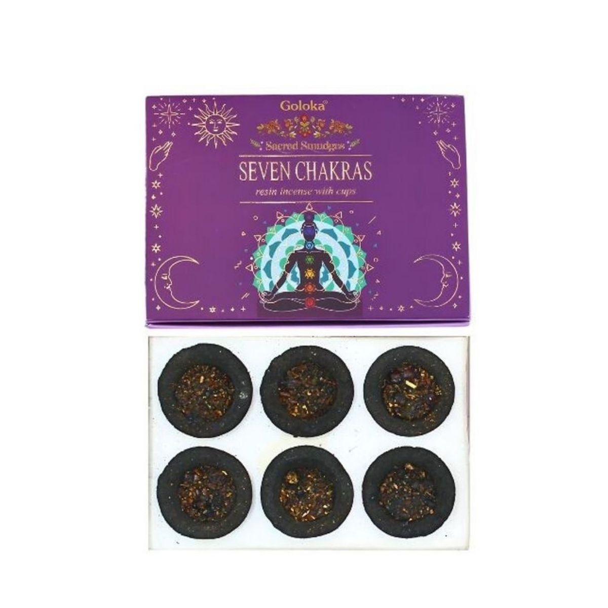 Copitas de Incienso 7 Chakra