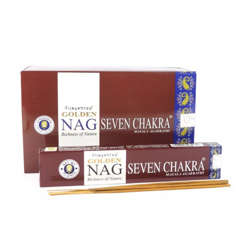 Incienso Nag Siete Chakra
