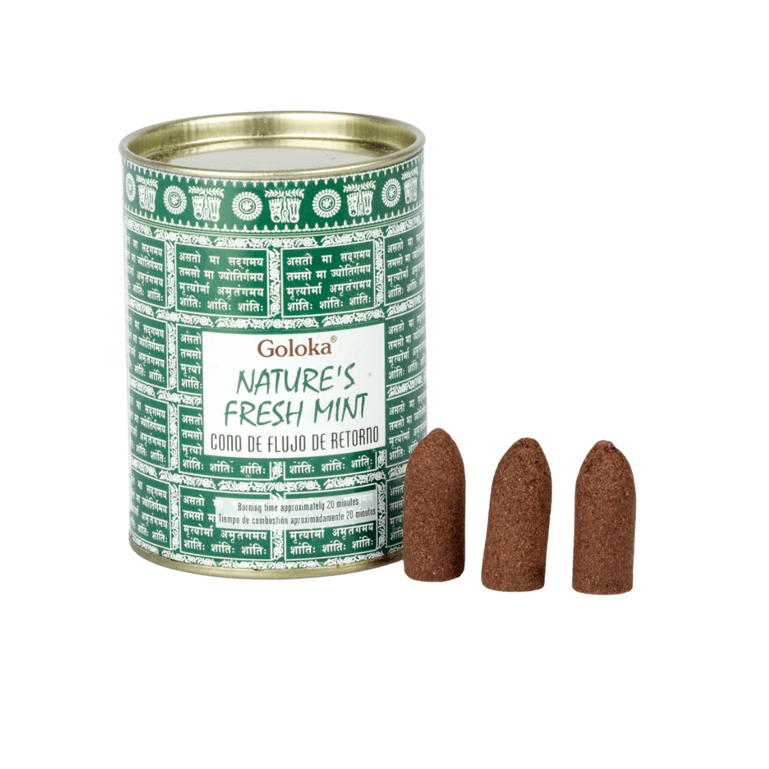 Incienso Cascada Menta Fresca 24Conos