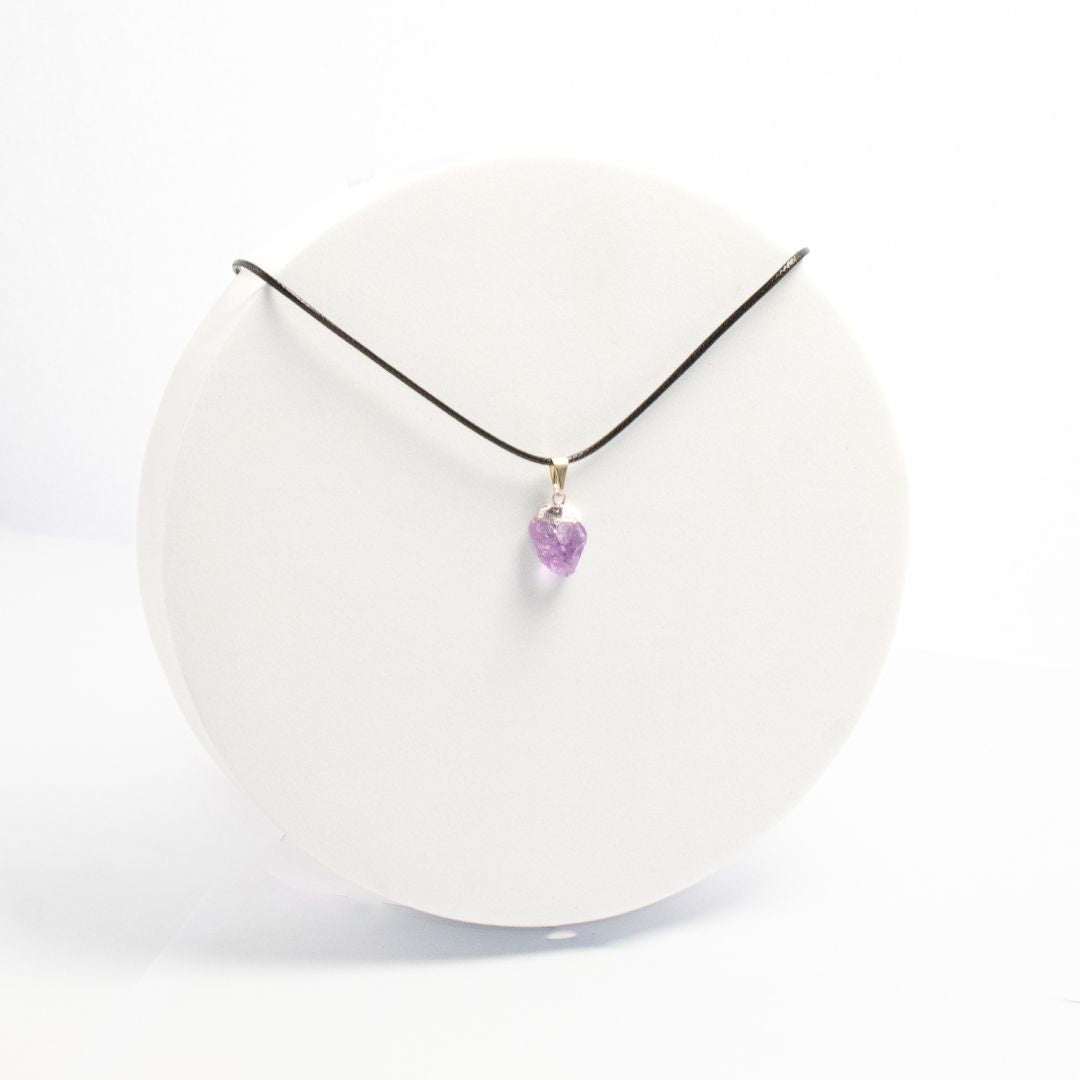 Colgante Piedra Natural Amatista