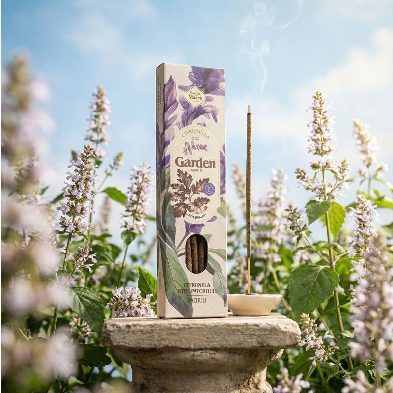 Sahumerio Garden Citronella - Pachuli