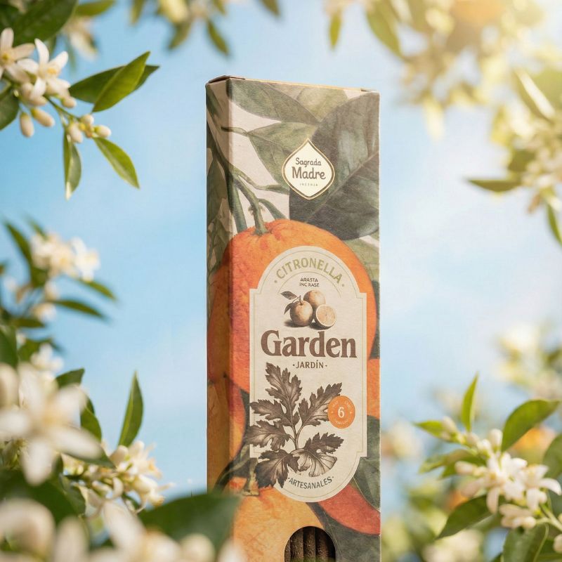 Sahumerio Garden Citronella - Naranja Pimienta