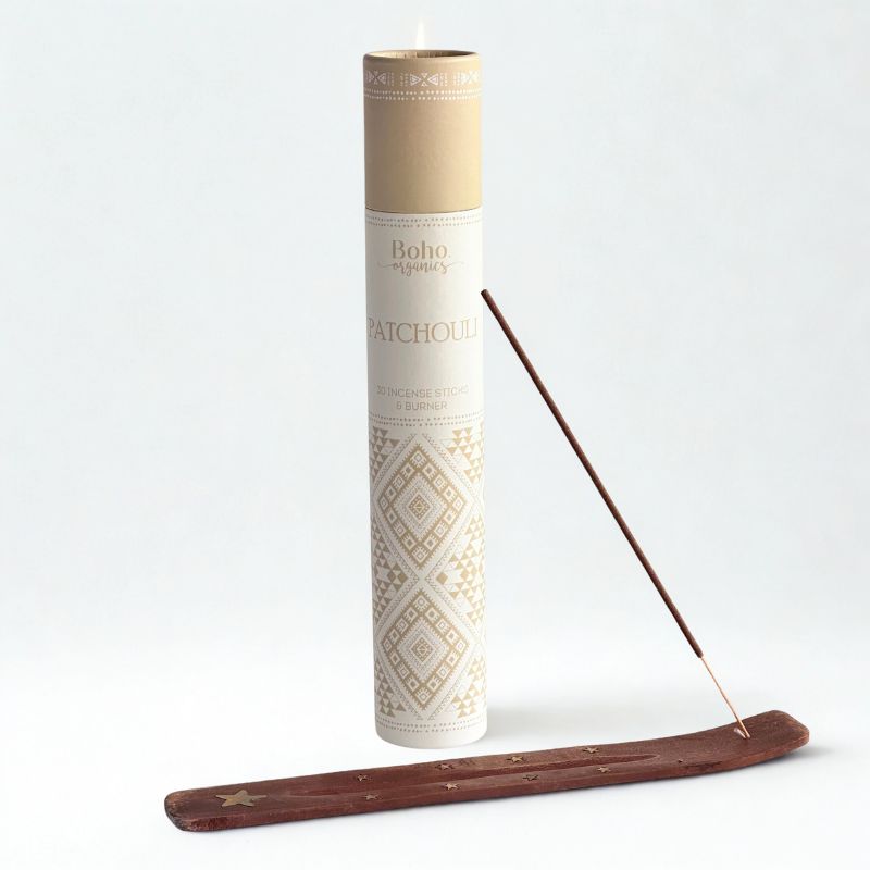 Estuche Inciensos Boho Pachulí