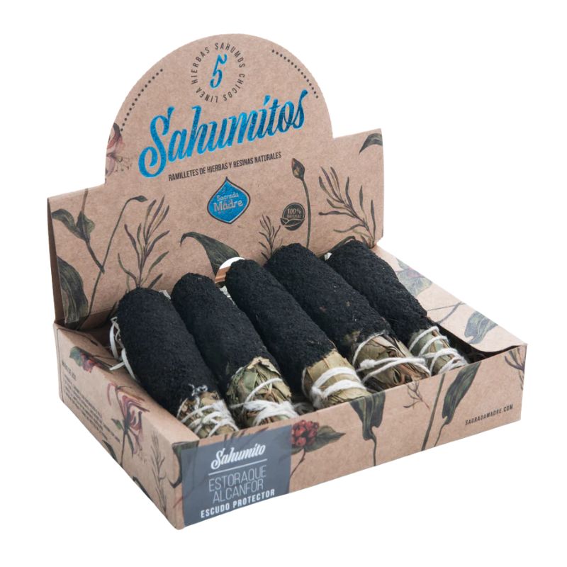 5 Sahumitos de Estoraque y Alcanfor