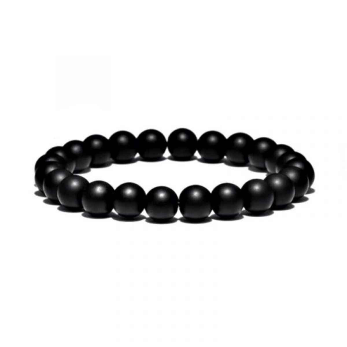 Pulsera Agata Negra 8mm