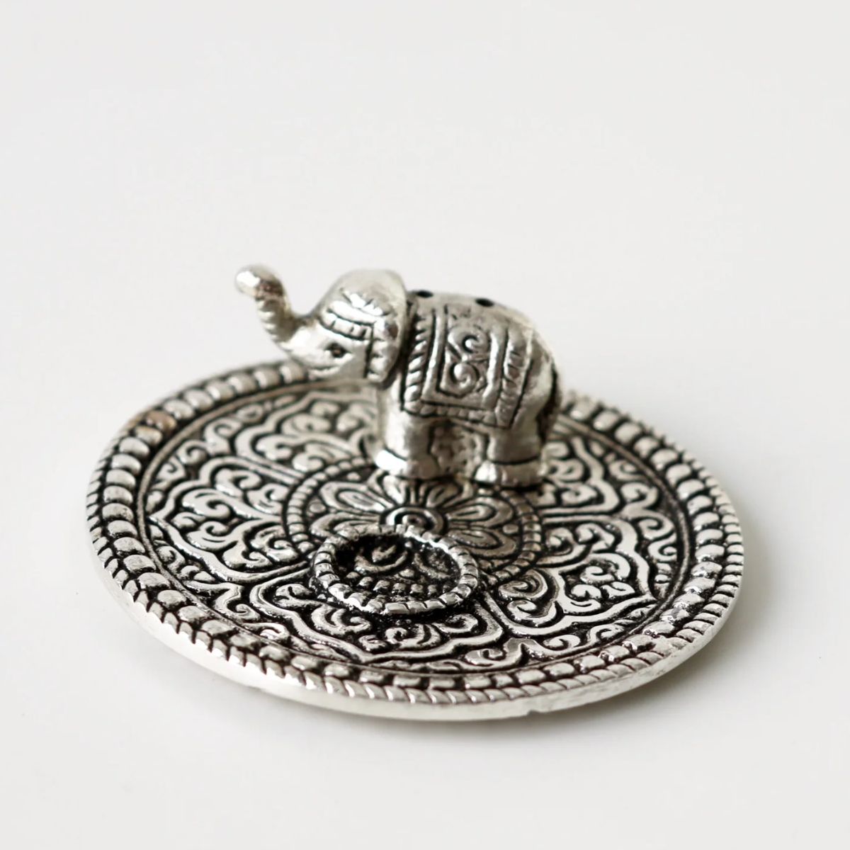 Porta Incienso Redondo Elefante