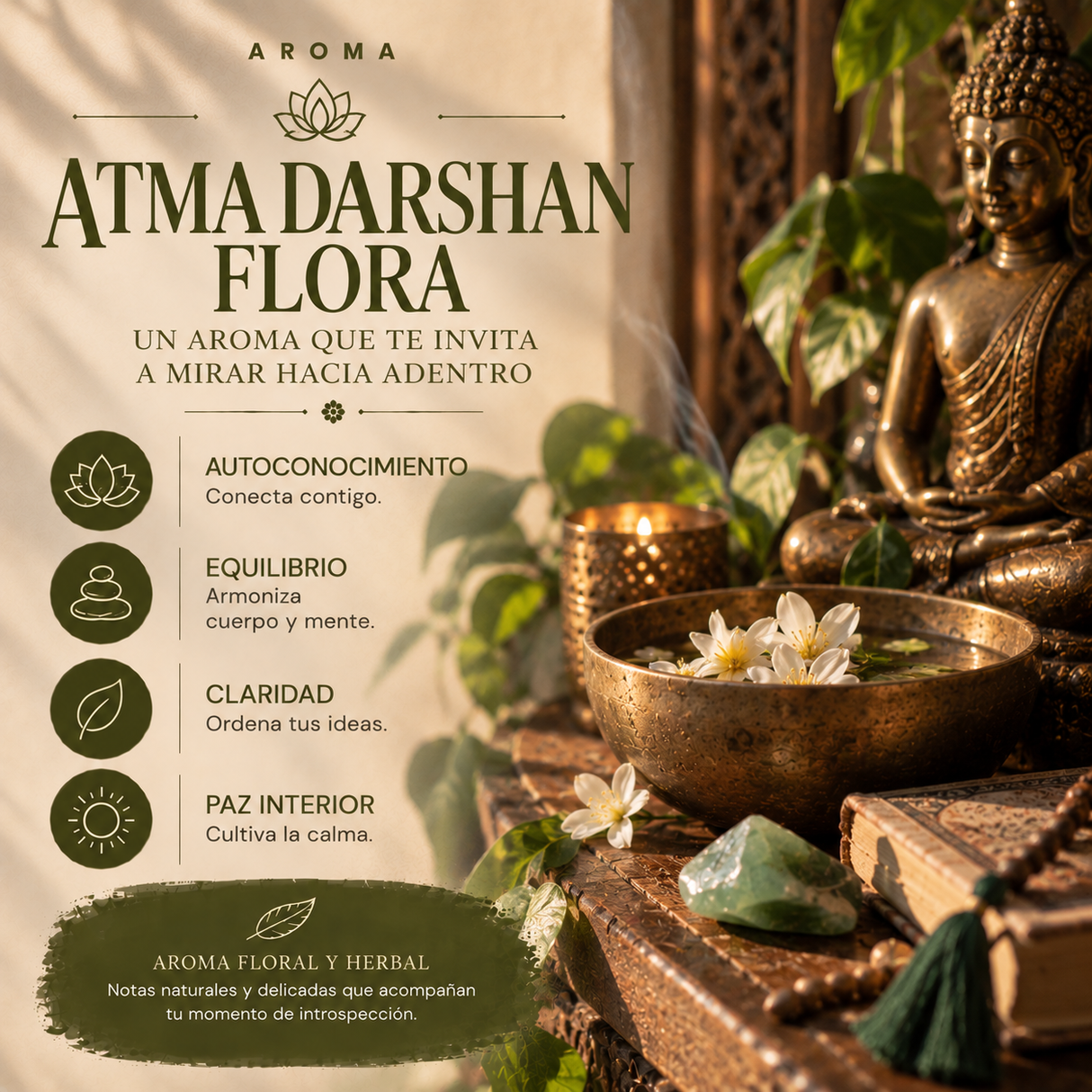 Incienso Atma Darshan Flora