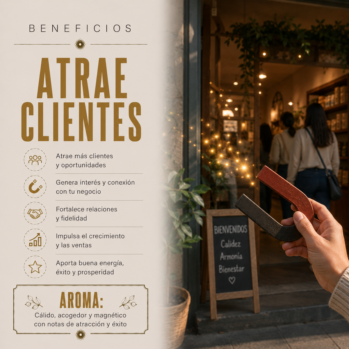 Incienso Fit Atrae Cliente