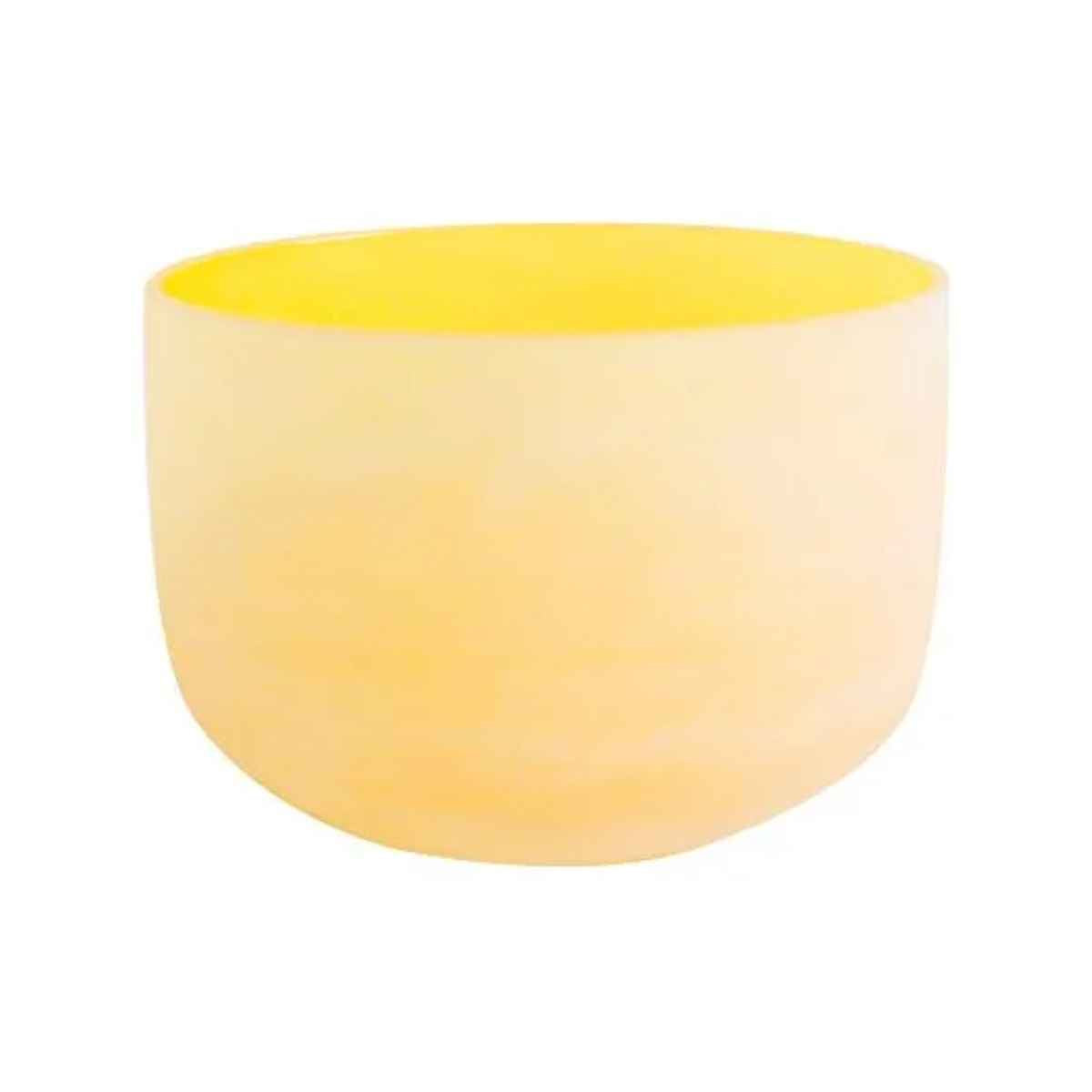 Cuenco Tibetano Cuarzo Amarillo 10 Pulgadas Nota MI