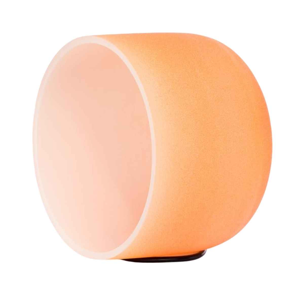 Cuenco Tibetano Cuarzo Naranja 10 Pulgadas Nota RE